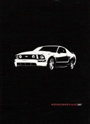 2007 Ford Mustang Owner's Manual with Case