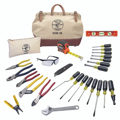 Klein Tools Electricians Hand Tools Kit - 28 Piece Set