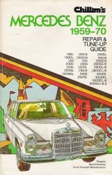 1959 - 1970 Chilton's Mercedes Benz Repair & Tune Up Guide