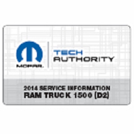 2014 Dodge Ram Truck 1500 Factory Service Manual - USB