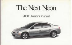 2000 Dodge Neon Owner's Manual