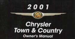 2001 Chrysler Town & Country Owner's Manual