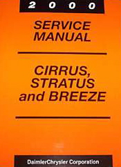 2000 Chrysler Cirrus, Dodge Stratus & Plymouth Breeze Factory Service Manual