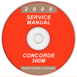 2000 Chrysler Concorde, 300M and Dodge Intrepid Service Manual - CD-ROM