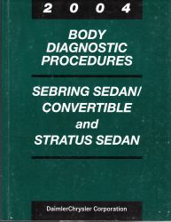2004 Chrysler Sebring Sedan & Convertible and Dodge Stratus Factory Body Diagnostic Procedures Manual