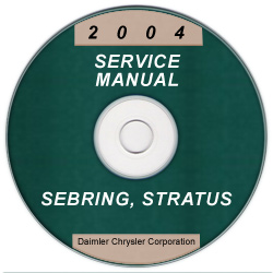2004 Chrysler Sebring and Dodge Stratus Coupe Service Manual- CD ROM