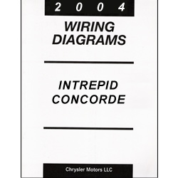 2004 Dodge Intrepid, Chrysler Concorde, 300M (LH) Wiring ... chrysler 300m stereo wiring diagram 