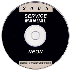 2005 Dodge Neon Service Manual- CD Rom