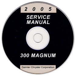 2005 Chrysler 300 & Dodge Magnum Service Manual- CD-ROM