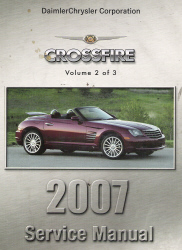 2007 Chrysler Crossfire (ZH) Service Manual - 3 Volume Set