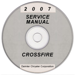 2007 Chrysler Crossfire (ZH) Service Manual on CD *XML & SVG*