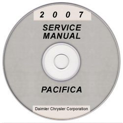 2007 Chrysler Pacifica (CS) Service Manual on CD *XML & SVG*