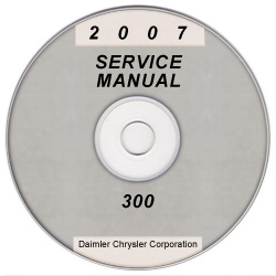 2007 Chrysler and Dodge 300, Charger, Magnum and SRT8 (LX) Service Manual on CD *XML & SVG*