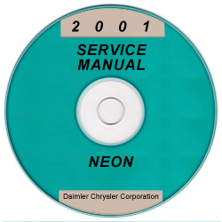2001 Dodge / Plymouth Neon Service Manual - CD Rom