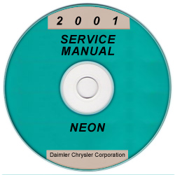 2001 Dodge / Plymouth Neon Service Manual - CD Rom