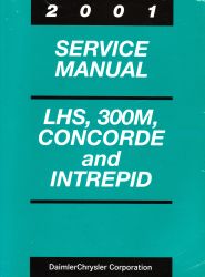 2001 Chrysler LHS, 300M, Concorde and Dodge Intrepid Service Manual