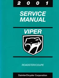 2001 Dodge Viper Service Manual