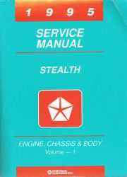 1995 Dodge Stealth Service Manual - 2 Volume Set