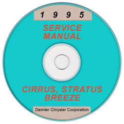 1995 Chrysler, Dodge, Plymouth Cirrus, Status, Breeze (JA) Service Manual on CD