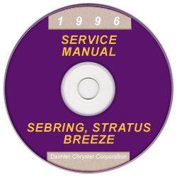 1996 Chrysler, Dodge, Plymouth Sebring, Stratus, Cirrus & Breeze (JA) Service Manual On CD