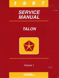 1997 Eagle Talon Service Repair Manual - 2 Volume Set