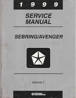 1999 Chrysler Serbring / Dodge Avenger Factory Service Manual Volume 1