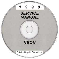 1999 Dodge Neon Service Manual - CD Rom