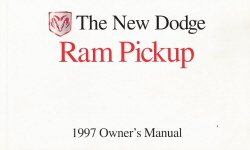 1997 Dodge Ram Pickup Owner's Manual