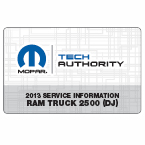 2013 Dodge Ram Truck 2500 Factory Service Manual - USB