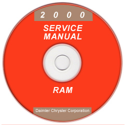 2000 Dodge Ram Truck Service Manual - CD Rom