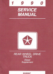 1990 Dodge Ram Rear Wheel Drive Diesel Supplement