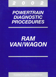 2002 Dodge Ram Van/Wagon Powertrain Diagnostic Procedures