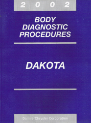 2002 Dodge Dakota Body Diagnostic Procedures