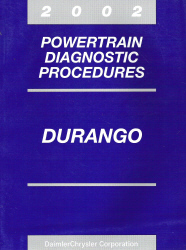 2002 Dodge Durango Powertrain Diagnostic Procedures