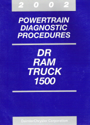 2002 Dodge DR Ram Truck 1500 Powertrain Diagnostic Procedures