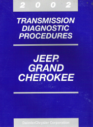 2002 Jeep Grand Cherokee Transmission Diagnostic Procedures