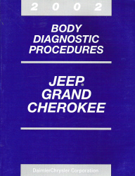 2002 Jeep Grand Cherokee Body Diagnostic Procedures