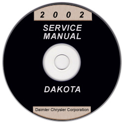 2002 Dodge Dakota Service Manual - CD Rom