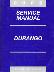 2002 Dodge Durango Service Manual