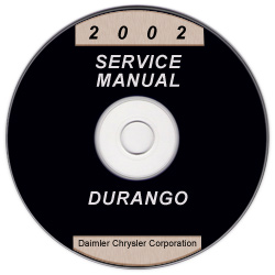 2002 Dodge Durango Service Manual - CD Rom