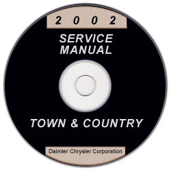 2002 Chrysler Town & Country, Dodge Caravan & Plymouth Voyager Service Manual - CD Rom