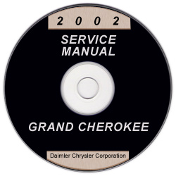 2002 Jeep Grand Cherokee Service Manual - CD Rom