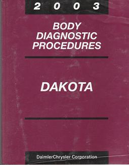 2003 Dodge Dakota Body Diagnostic Procedures