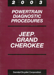 2003 Jeep Grand Cherokee Powertrain Diagnostic Procedures
