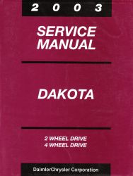 2003 Dodge Dakota Service Manual