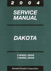 2004 Dodge Dakota (AN) Service Manual