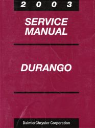 2003 Dodge Durango Service Manual