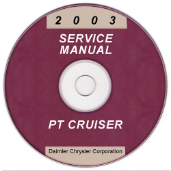 2003 Chrysler PT Cruiser Service Manual - CD Rom