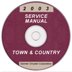 2003 Chrysler Town & Country Service Manual - CD Rom