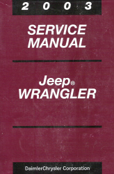 2003 Jeep Wrangler Service Manual
